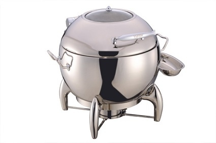 Oval Chafing Dish with Glass Lid