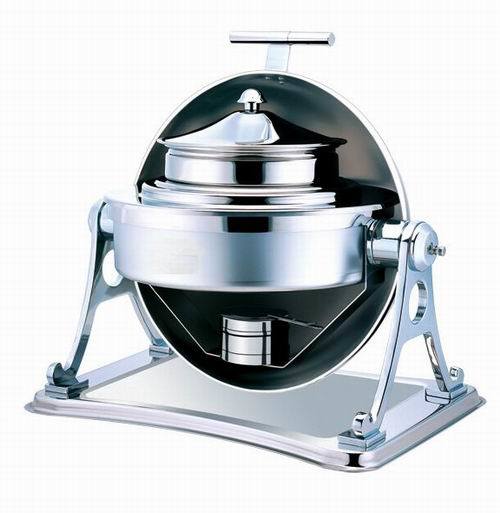 China Round Roll Top Chafing Dish