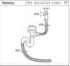 Kitchen Sink Drain Pipe Kit