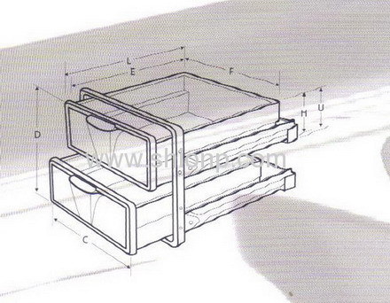 Stainless Kitchen Drawers